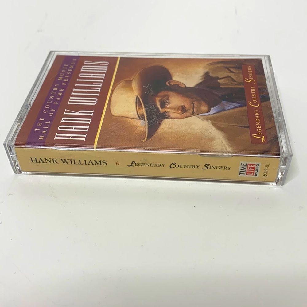 Cassette Tape | Time Life Music The Country Hall Of Fame Presents Hank Williams